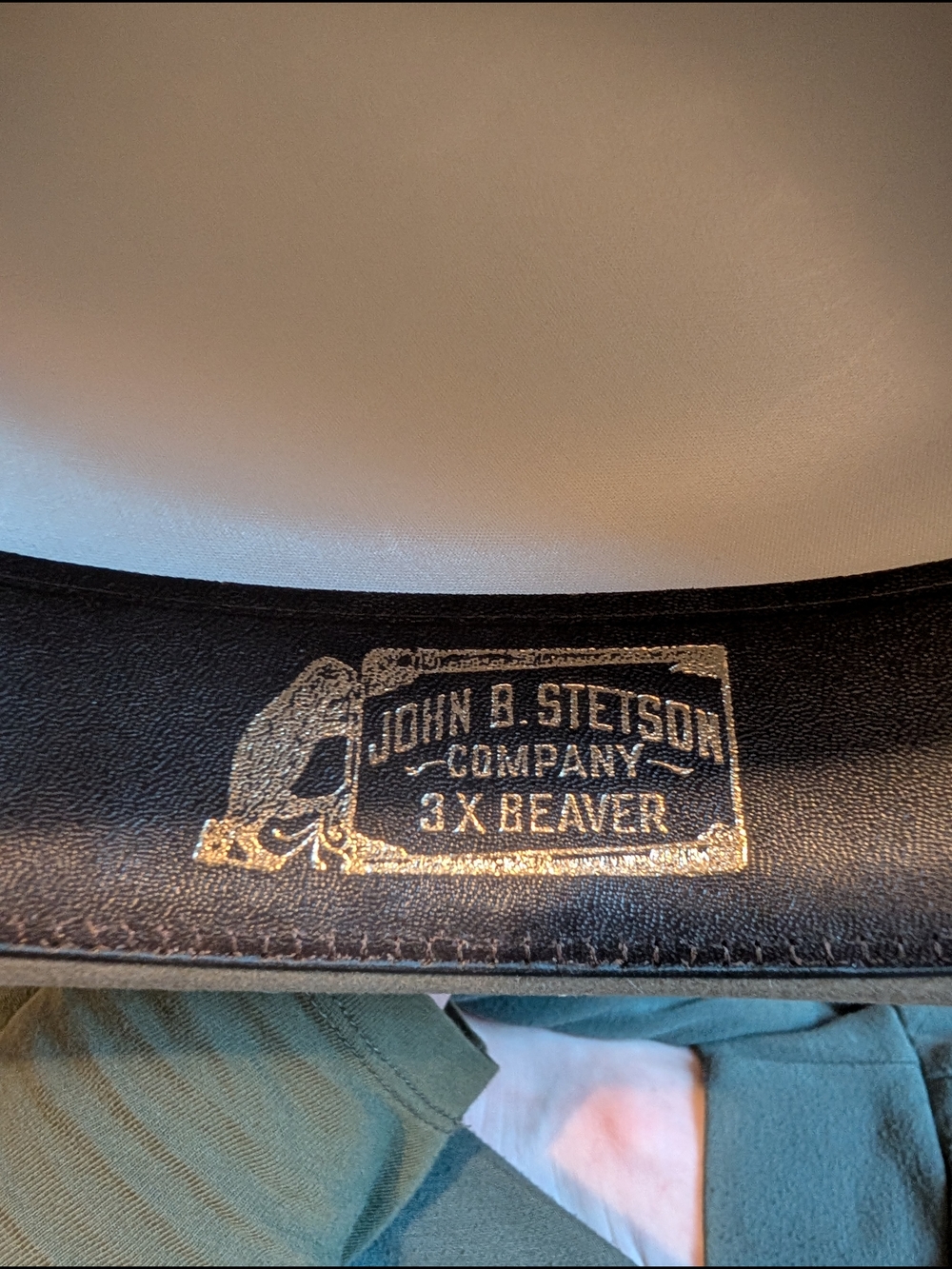 Stetson Taupe Felt Western Cowboy Hat - Picture 5 of 7